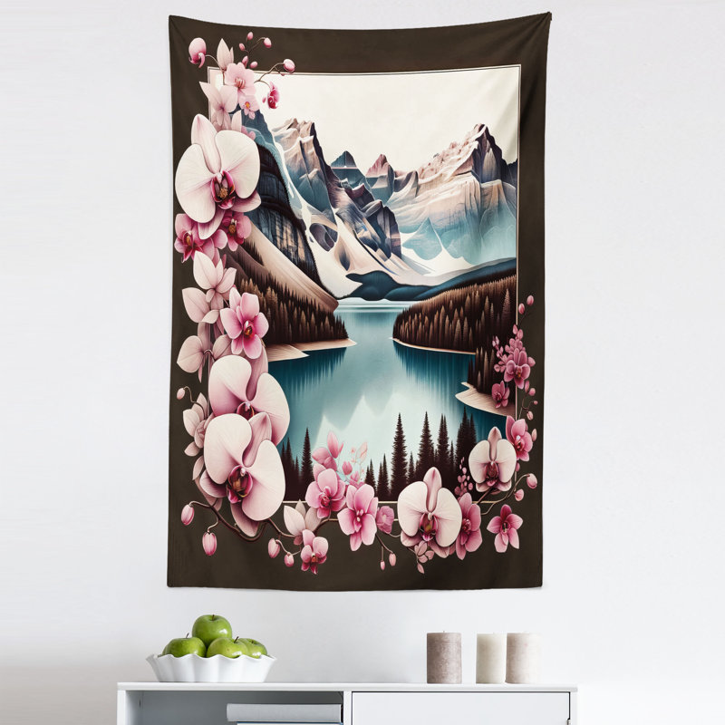 Tapisserie en microfibre, H 30 po x l 45 po