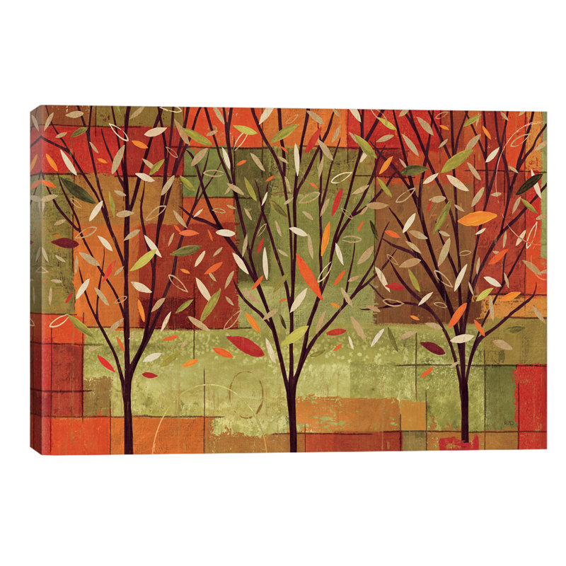 Watercolor Forest II by Veronique - Wrapped Canvas Print, 66.04 cm H x 45.72 cm W x 1.91 cm D