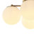 Illeana Glass Semi Flush Mount