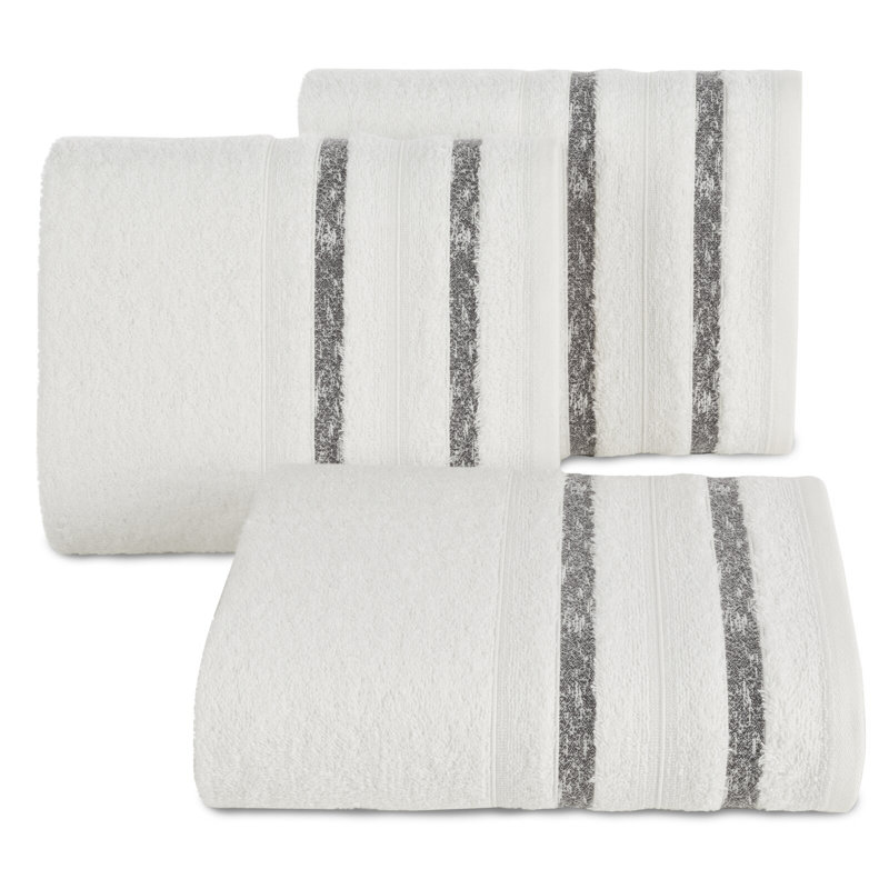Honya Jacquard Hand Towel, White