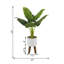 31'' Faux Palm Tree in Ceramic Planter