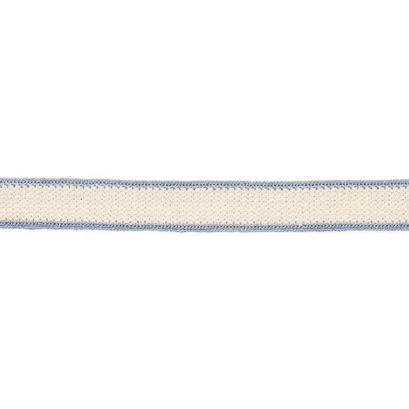 Schumacher x Mary McDonald Sylvia Crochet Tape, Cornflower