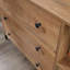 Commode, finition brune