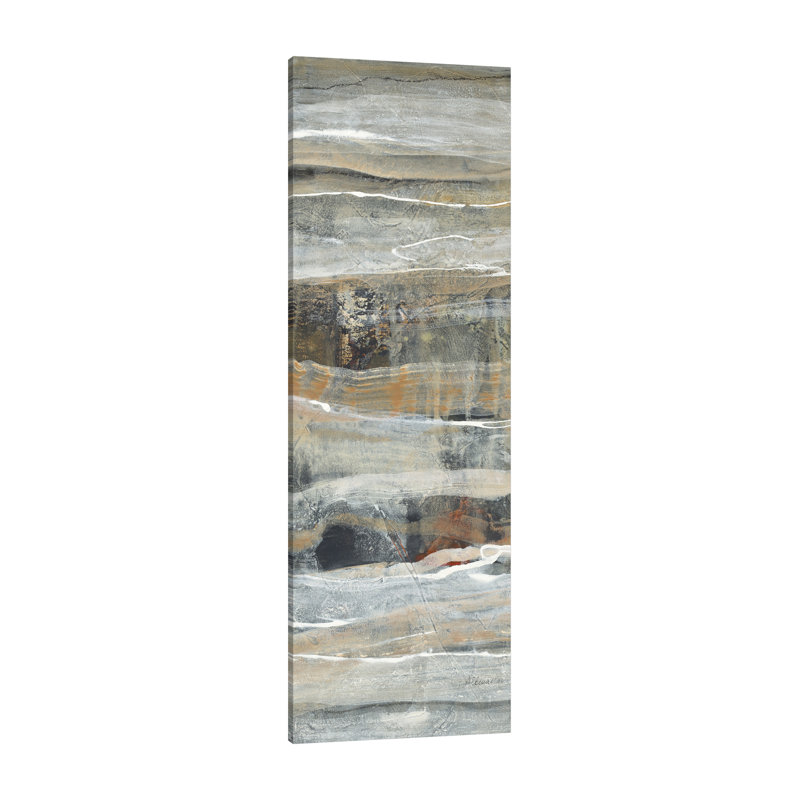 «Spring Stream II», toile tendue par Albena Hristova, H 45 po x l 15 po x P 1,5 po