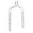 Amico 120cm W x 38cm D Arbour in Green