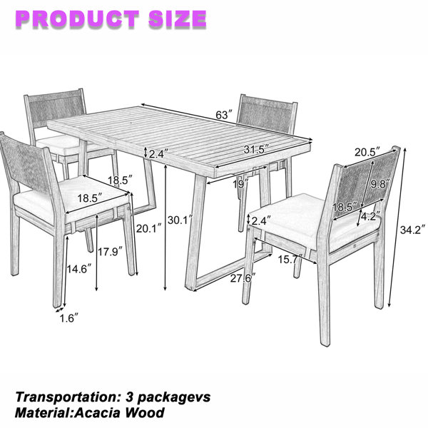 Dimensions du produit