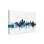 « kansas city missouri blue blue horizon », reproduction d’impression sur toile tendue-1004649436