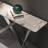 Italian light luxury rectangular console table-991318352
