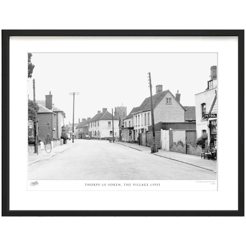 Thorpe Le Soken, The Village C1955 by Francis Frith - Single Picture Frame Print, 40cm H x 50cm W x 2.3cm D