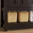 47'' Modern Farmhouse Wood Sideboard Buffet Cabinet with 2 Drawers, 2 Cabinets, and Open Shelf – Versatile Storage for Kitchen, Dining Room, or Entryway-718482294