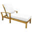 St. Lucia Outdoor Teak Chaise Lounge-1308907985
