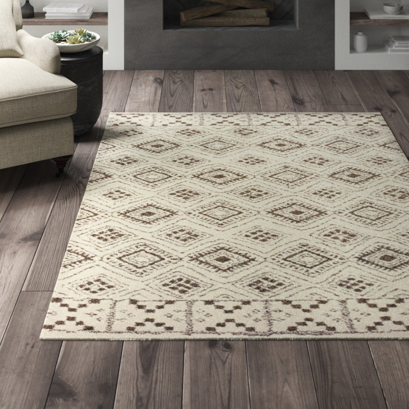 Tapis ivoire Alila, Rectangle 7 pi 10 po x 10 pi 10 po