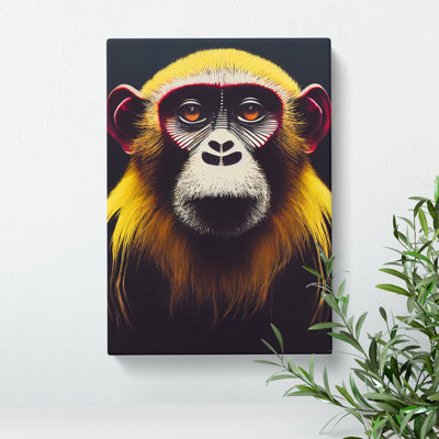 Magnificent Monkey - Wrapped Canvas