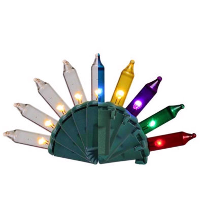  Classic LED T5 Multicolored/Warm White 50 ct String Christmas Lights 16 ft.