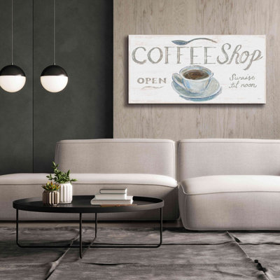 «White Barn Signs II» par Sue Schlabach, estampe numérique sur toile