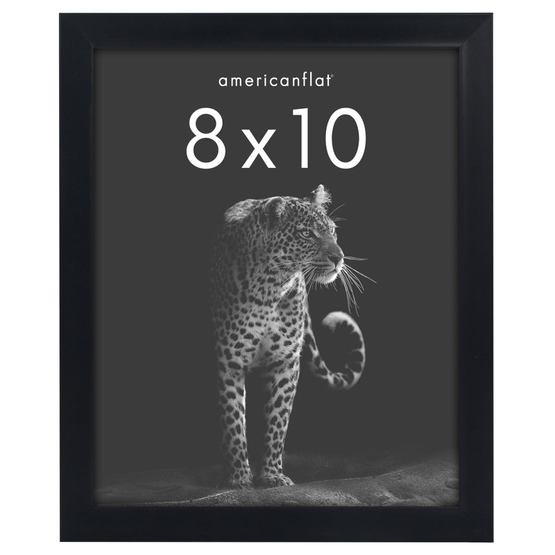 Cadre photo Americanflat, L 9,06 po x H 11,06 po, Noir