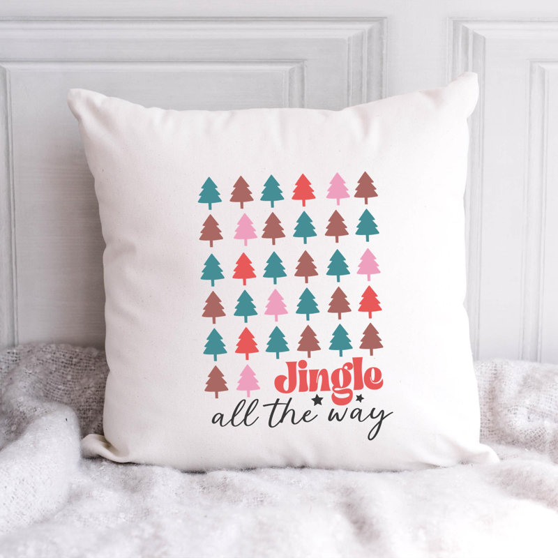 Christmas-07_3 Reversible Throw Pillow, 18" x 18"