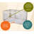 Achilles Chicken Pen Coop with Wire Mesh For Up To 3 Chickens