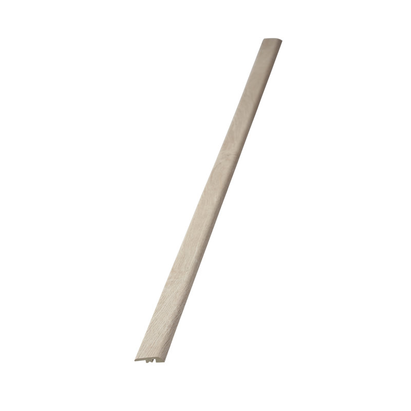 Vinyl 1.77'' W x 94.5'' L Overlap Reducer, Swiss Oak