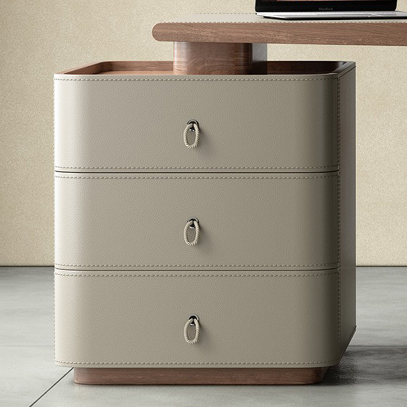 Table de bureau Saddle Leather, H 29,53 po x l 70,87 po x P 27,56 po, Gauche
