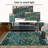 Washable Farmhouse Floral Area Rug  with Non-Slip for Bedroom Nursery Living Room Decor-Green-1712371958-1713935751
