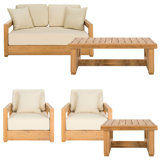 Melrose 5 Piece Outdoor Conversation Set