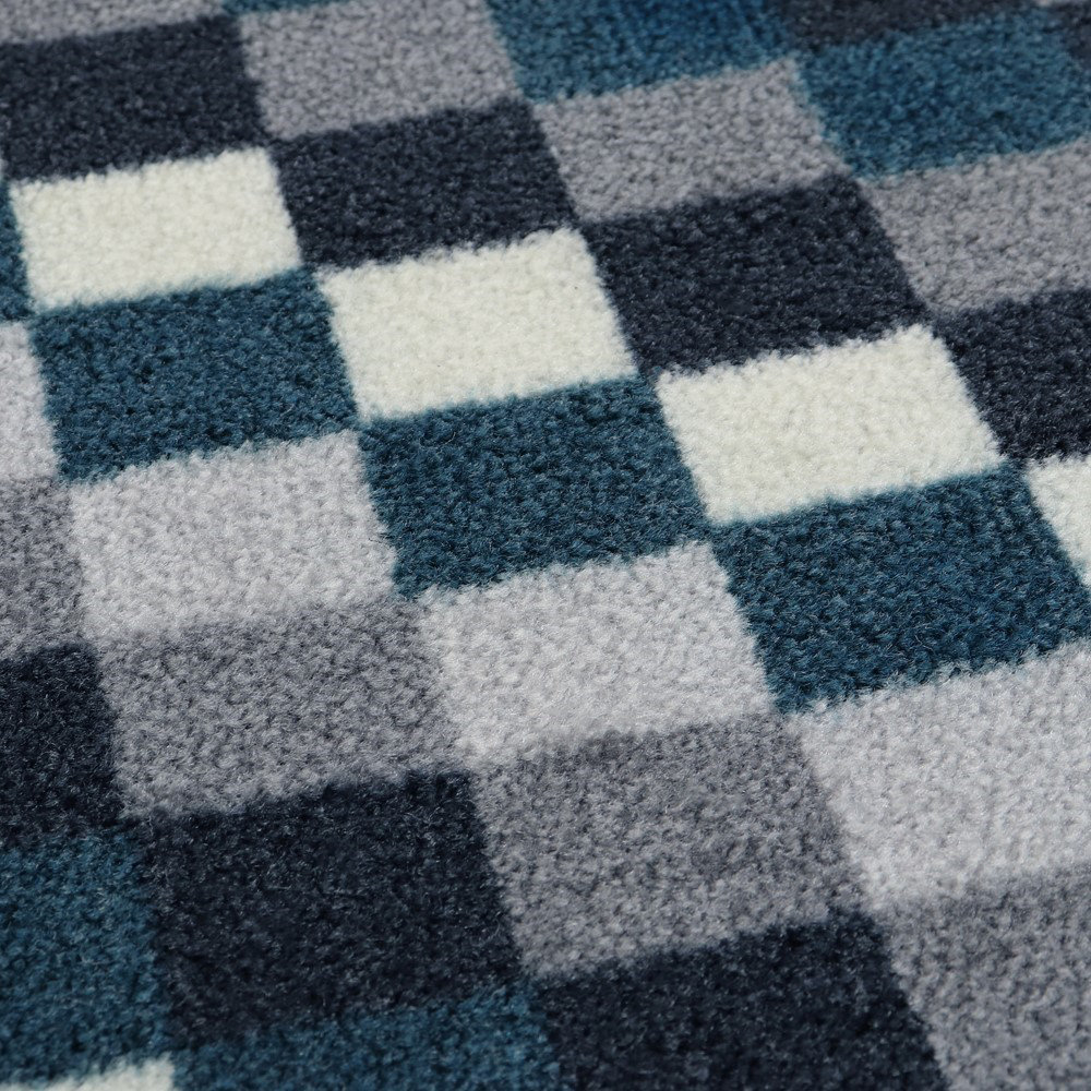 Non-Slip Geometric Indoor Doormat