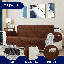 Microfibre/Microsuede Reversible Box Cushion Sofa Slipcover-1998516889