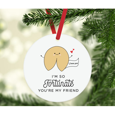 3.5'' Wood People Ball Ornament