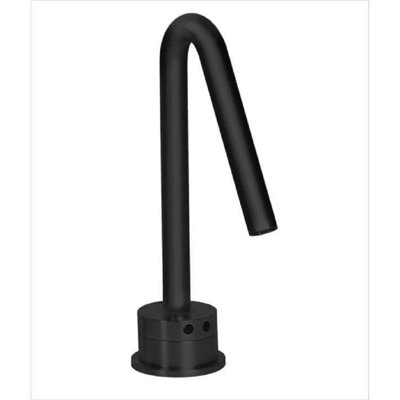 Robinet à capteur moderne noir mat élégant sans contact
