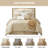 Johnella 16 Piece Traditional Scroll Comforter Set-100755832