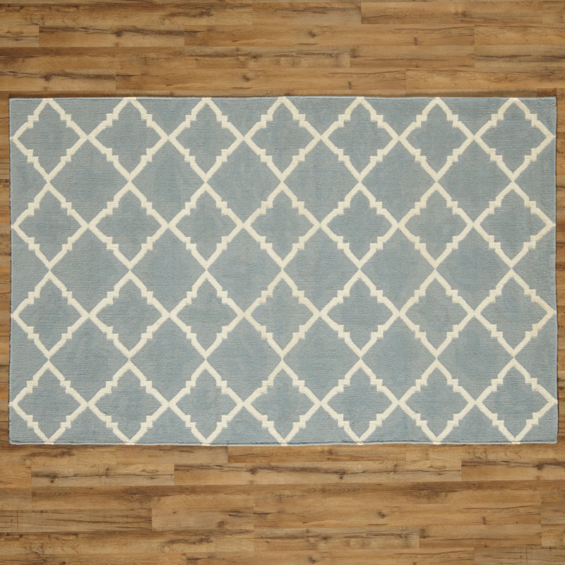 Kramer Wool Geometric Indoor Rug, Rectangle 8' x 11'