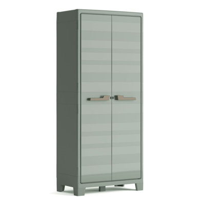 182 cm x 80 cm x 44 cm einzelner Aufbewahrungsschrank Slaytonville