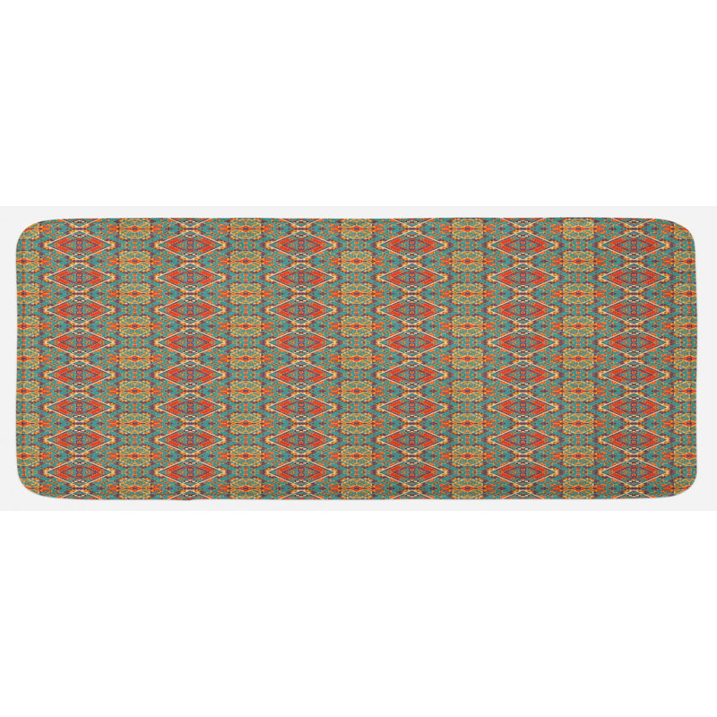 Eclectic Polyester Kitchen Mat