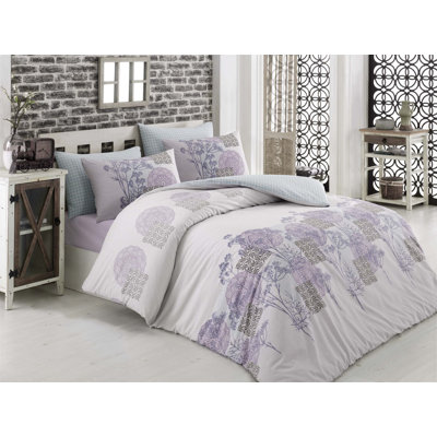 Ensemble de housse de couette 100% coton 2 pièces Jerrod