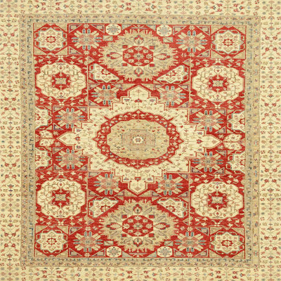 Tapis décoratif multicolore à motif abstrait
