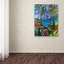 Art mural sur toile tendue - Manoir Shadian «Tropical Paradise», décoration murale pour le salon, la chambre à coucher ou le bureau - 35 x 47-31105746