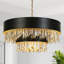Lustre en cristal à intensité variable 18 lumières Jocsan