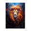Momart Fire Lion sur toile-1221181568