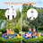 Textilene Saucer Swing with Chains and Hooks-97267068