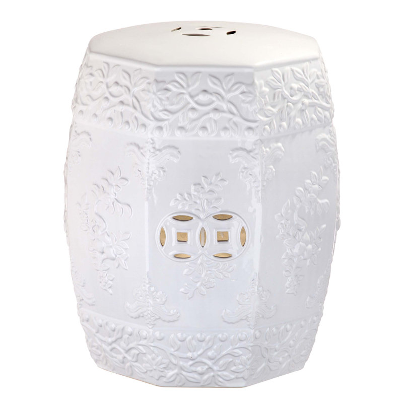 Ceramic Accent Stool