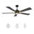 Apex 52'' Smart DC Ceiling Fan With Remote, Light Kit Included,Works With Google Assistant And Amazon Alexa,Siri Shortcut.-668249173