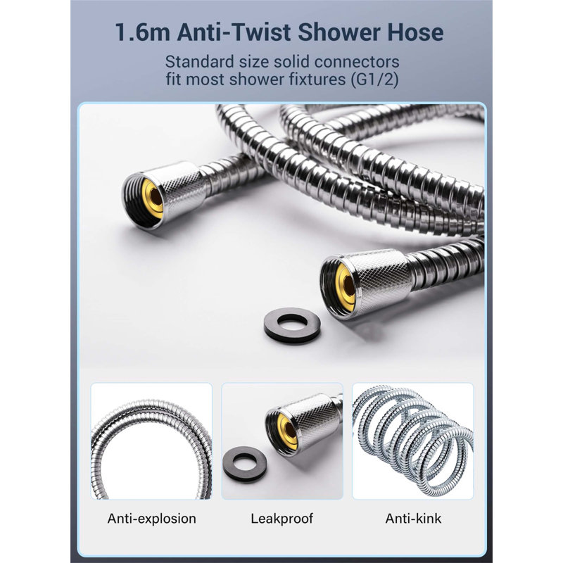 Handheld Shower Head, Chrome