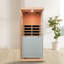 Large Glass Mini Hemlock Sauna With Door Opening-114977078