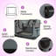 Ashfield & Harkness: cage pour chien souple et pliable - 30 po - gris, tapis doublé en sherpa, fenêtres en filet durables, chenil pliable pour animaux, intérieur et extérieur-179017384