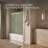 Pleat Frameless Sliding Bath Door-71122763