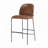 Metal Upholstered Barstool