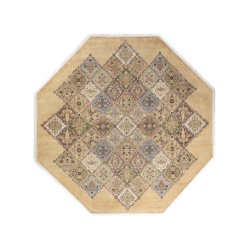 Classic One-of-a-Kind 8' 1" X 8' 1" Hand Knotted Area Rug