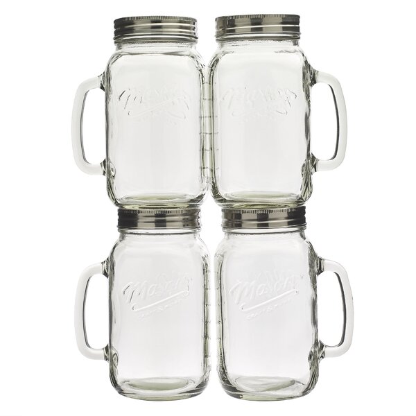 Libbey County Fair Glass Drinking Jars Set of 12