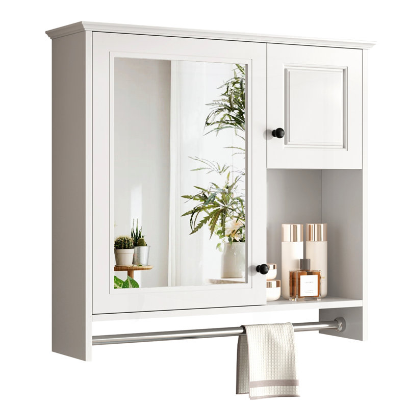 Armoire murale de salle de bain 30 "avec miroir